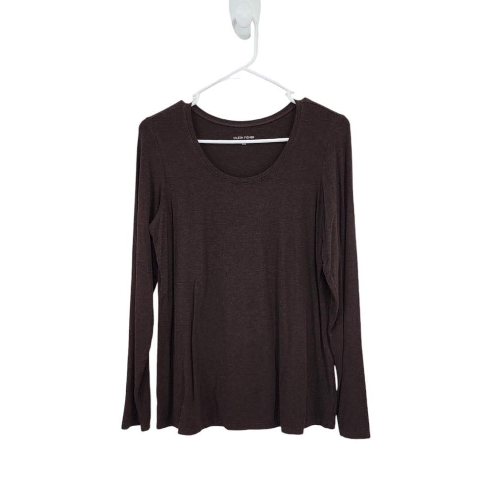 Eileen Fisher Women's Long Sleeves Knit T-shirt - M